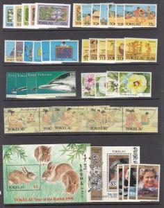 Tokelau Scott Mint NH sets (Catalog Value $76.95)  [3R0245]