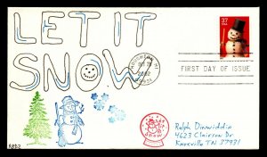 R.B.Dinwiddie /Limited Edition Digital Art FDC/ Frosty the Snowman -Lot 0821887