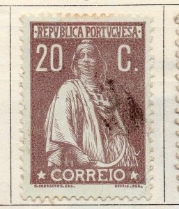 Portugal 1917-25 Early Issue Fine Used 20c. 143611