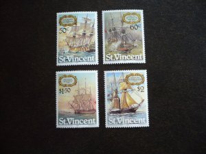 Stamps - St. Vincent - Scott# 615-618 - Mint Hinged Set of 4 Stamps