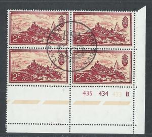 SOUTH AFRICA SC# 366 CONTROL B/4 1st DAY CANCEL FVF/CTO '71 