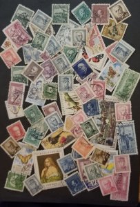 Czechoslovakia Vintage Stamp Lot Used Collection T2604