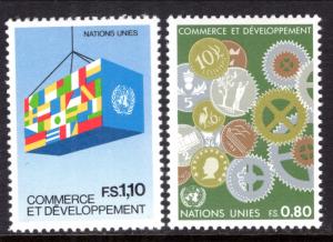 UN Geneva 117-118 MNH VF