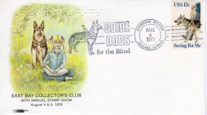 GUIDE DOGS FOR THE BLIND- OAKLAND, CA  1979  FDC16843