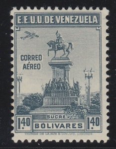 Venezuela 1938 1.40b Slate Gray LM Mint. Scott C134