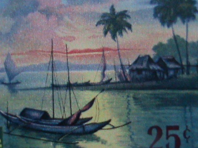 ​PHILIPPINES-1960-SC#817-8- WORLD REFUGEE YEAR -MNH BLOCKS- VERY FINE