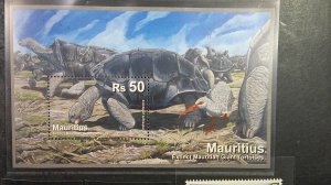 Mauritius 2009 Giant Tortoises Scott# 1069-1073 complete MNH XF