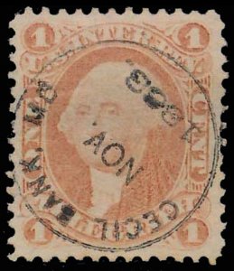 U.S. REV. FIRST ISSUE R4c  Used (ID # 97864)