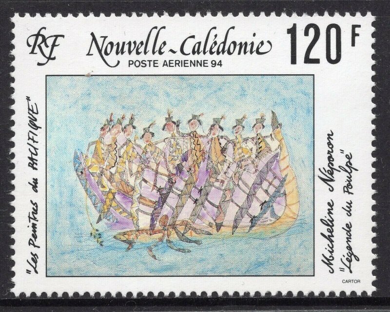 1069 - New Caledonia 1994 - Pacific Painters - Micheline Neporon - MNH Set