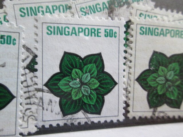 Singapore #196 used  2024 SCV = $0.25