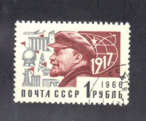 RUSSIA SCOTT #3268  CTO 1r 1966