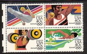 U.S. Olympics C105-C108b MNH VF