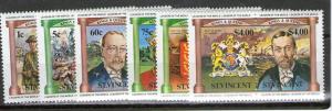 St. Vincent 731-736 MNH