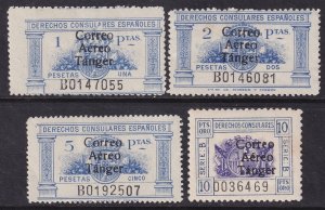 Spanish Tangier 1938 Ed 147-50 set MLH*