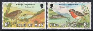 Isle of Man 182-183 Birds MNH VF