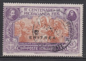Italy Eritrea  Propaganda Fide 50 cent. n.63  cv 100$ used very fine
