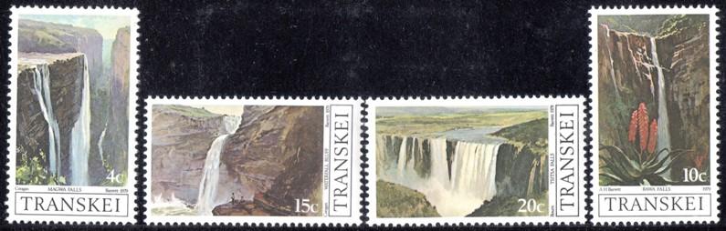 Transkei - 1979 Waterfalls Set MNH** SG 58-61