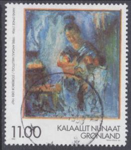 Greenland sc#340 1998 11k Art used