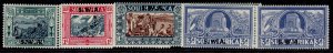 SOUTH WEST AFRICA GVI SG105-108, 1938 Voortrecker set, M MINT. Cat £110.