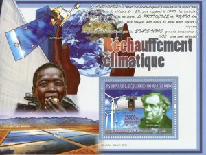 Guinea Famous People Stamps 2007 MNH Global Warming William Grove 1v S/S III