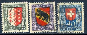 Switzerland B18-B20 used SCV $ 54.00 (RS)