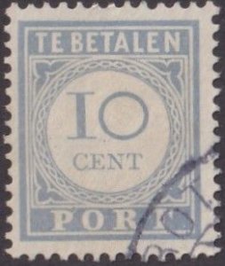 Netherlands #J55 Used