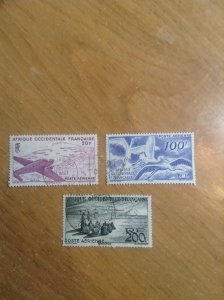 French West Africa  # C12-14  Used
