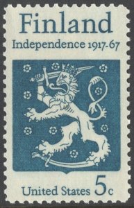 SC#1334 5¢ Finland Independence Issue (1967) MNH