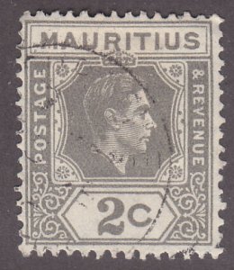 Mauritius 211 King George VI 1943