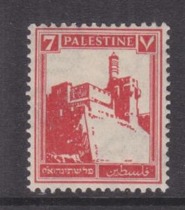 PALESTINE, 1927 Citadel, Jerusalem, 7m. Scarlet, lhm.