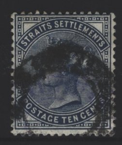 Straits Settlements Sc#51 Used