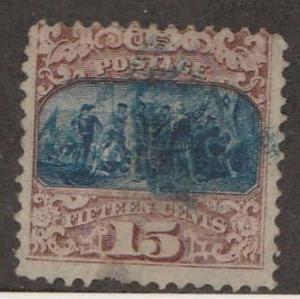 U.S. Scott #119 Stamp - Used Single - Type II