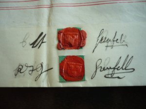 Revenue Stamps - Great Britain - Indenture Document - 1899
