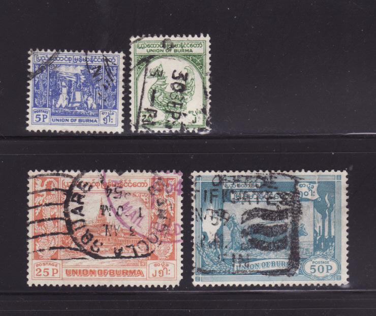 Burma 142, 144, 146, 148 U Various