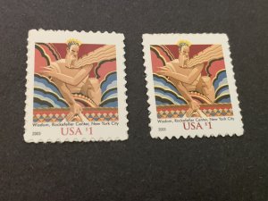 US Postage 2003 Scott 3766 - $1.00 - American Culture Series WISDOM - Single MNH 