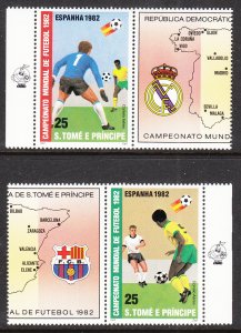 Sao Tome and Principe 648a-648b MNH VF