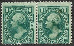 US. RB11a. Mint. Hinged. Pair (0013)
