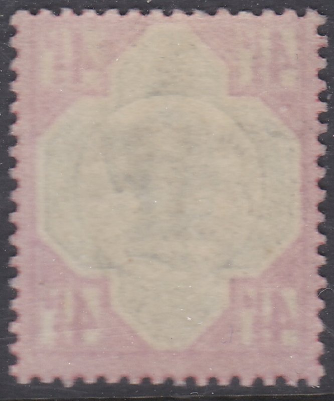 Sg206a Spec K34(3) 4½d Green & Dp Bright Carmine Jubilee W/ Brandon Cert  U/M