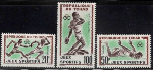 Chad TCHAD Scot 83-84, C8 MNH** Jeux Sportifs set