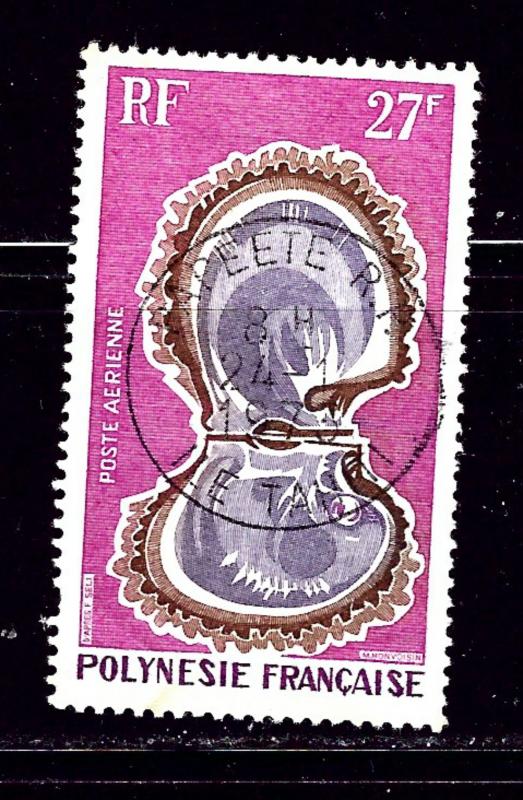 French Polynesia C60 Used 1970 issue