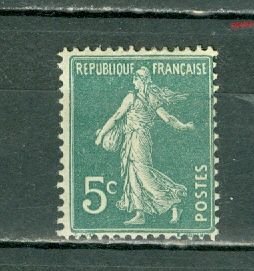 FRANCE 1907 SOWER #159 ... UNUSED NO GUM