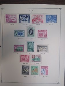 collection on pages Fiji 1940-59 FW: CV $148