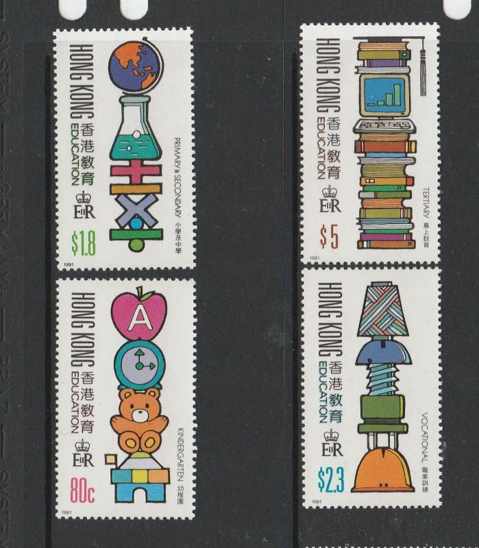 Hong Kong 1990 Education UM/MNH SG 663/6