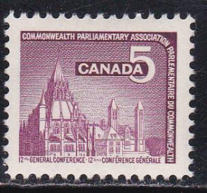 Canada #  450, Parlimentary Library, Mint NH