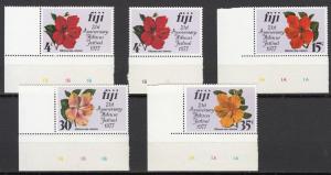 Fiji - 1977 Flowers complete set Sc## 376/379 - MNH(5567)