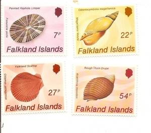 Falkland Islands 437-440 MNH