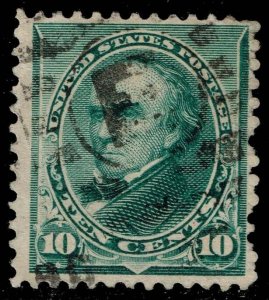 US #226 Daniel Webster; Used