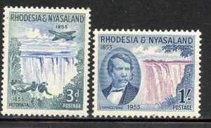 Rhodesia and Nyasaland # 156-7, Mint Never Hinge.