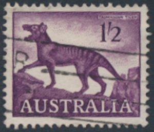 Australia  SC# 325 Used Tasmanian Tiger see details & scans