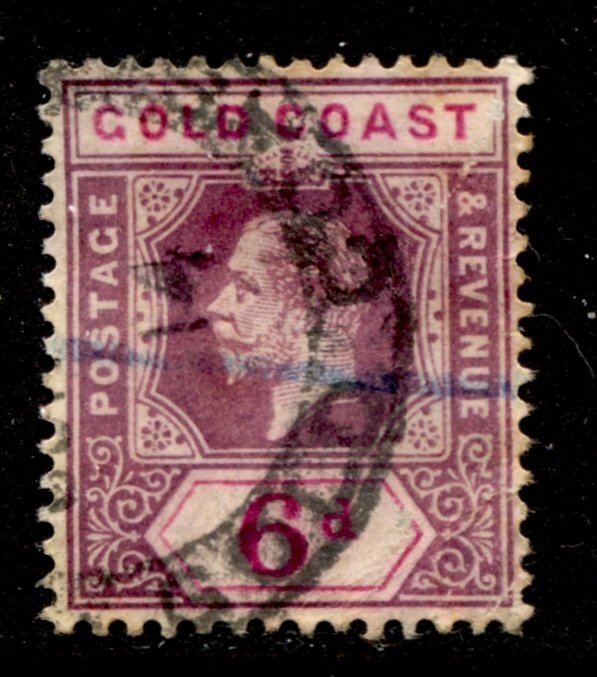 Gold Coast Stamp #61 USED FU SINGLE